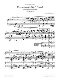 Sämtliche Klavierwerke 3 von Robert Schumann im Alle Noten Shop kaufen