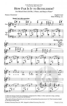 How Far Is It To Bethlehem? (Mack Wilberg) 