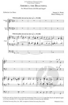 America The Beautiful (Mack Wilberg) 