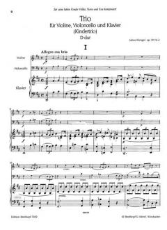 Kindertrio D-dur op. 39 Nr. 2 (Julius Klengel) 