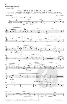 The Dove And The Olive Leaf (Bob Chilcott) 