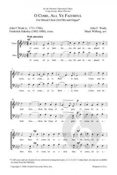 O Come, All Ye Faithful (Mack Wilberg) 