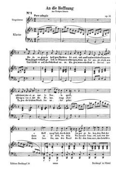 Sämtliche Lieder von Ludwig van Beethoven 