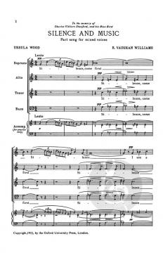 Silence And Music (Ralph Vaughan Williams) 