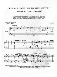 Schafe können sicher weiden von Johann Sebastian Bach 