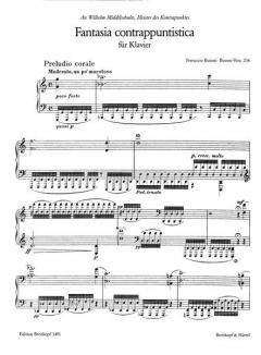 Fantasia contrappuntistica von Ferruccio Busoni 
