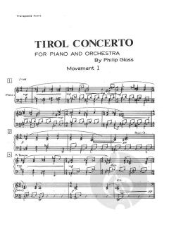 Tirol Concerto von Philip Glass 