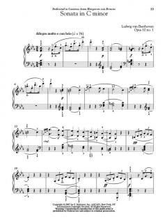 Six Selected Sonatas von Ludwig van Beethoven 