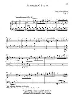 Six Selected Sonatas von Ludwig van Beethoven 