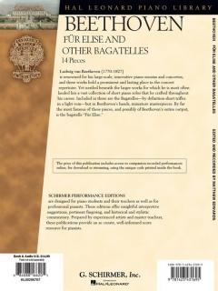 Für Elise And Other Bagatelles von Ludwig van Beethoven 