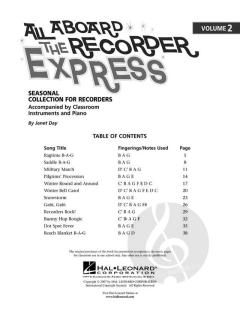 All Aboard The Recorder Express Vol. 2 
