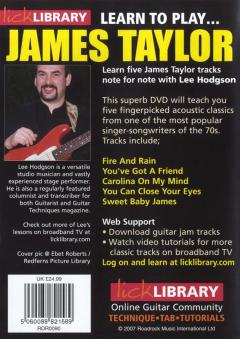 Learn To Play James Taylor von James Taylor 