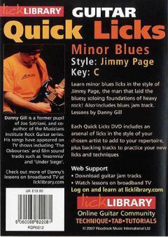 Minor Blues Key Of C von Jimmy Page 
