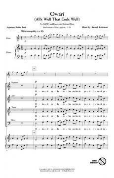 Owari (All's Well That Ends Well) (Russell Robinson) 