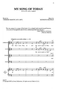 My Song Of Today (Kenneth Neufeld) 