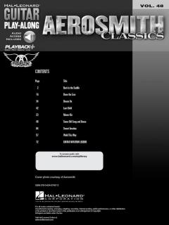 Guitar Play-Along Vol. 48: Aerosmith Classics von Aerosmith 