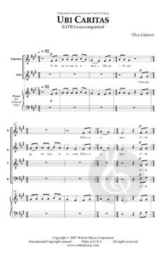 Ubi Caritas (Ola Gjeilo) 
