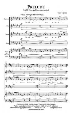 Prelude von Ola Gjeilo 