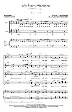 My Funny Valentine (Lorenz Hart) 