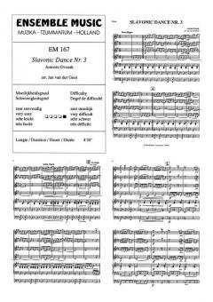 Slavonic Dance No. 3 (Antonín Dvorák) 