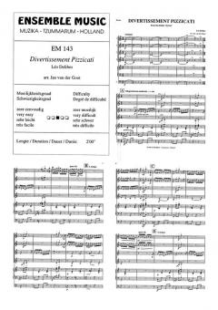 Divertissement Pizzicati (Leo Delibes) 