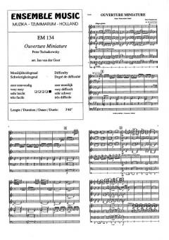 Ouverture Miniature from Nutcracker Suite (Pjotr Iljitsch Tschaikowski) 