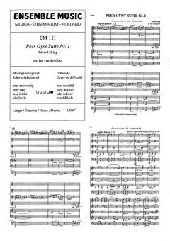Peer Gynt Suite Nr. 1 (Edvard Grieg) 