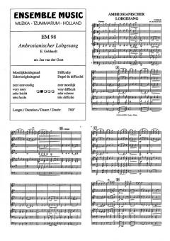 Ambrosianischer Lobgesang (Elisabeth Gebhardt) 