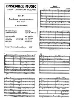 Rondo from Eine Kleine Nachtmusik (W.A. Mozart) 