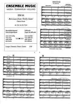 Berceuse from Dolly Suite (Gabriel Fauré) 
