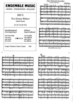 Two Strauss Waltzes (Johann Strauss (Vater)) 