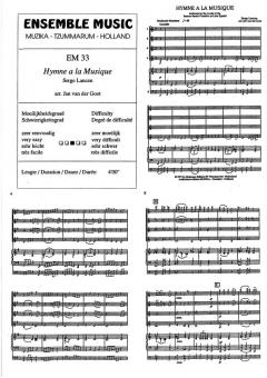 Hymne A La Musique (Serge Lancen) 
