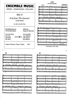 Aria From The Seasons (Joseph Haydn) 