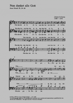 Nun danket alle Gott (Johannes Stobaeus) 