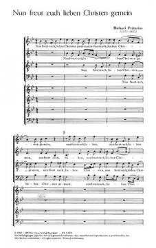 Nun freut euch lieben Christen (Michael Praetorius) 
