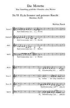 Ei, du frommer und getreuer Knecht (Melchior Franck) 