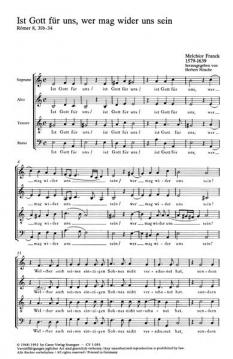 Ist Gott für uns (Melchior Franck) 