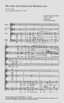Wer unter dem Schirm des Höchsten sitzt (Johann Hermann Schein) 
