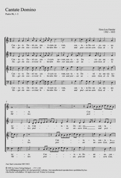 Cantate Domino (Hans Hässler) 