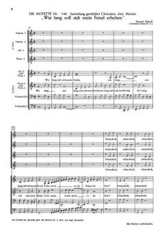 Wie lang soll sich mein Feind (Samuel Scheidt) 