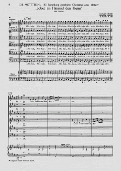 Lobet im Himmel den Herrn (Samuel Scheidt) 
