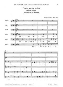 Praeter rerum seriem (Sethus Calvisius) 