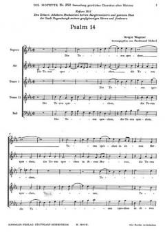 Psalm 14 (Gregor Wagener) 