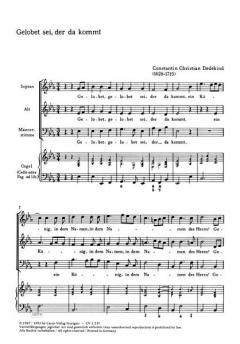 Gelobet sei, der da kommt (Constantin Christian Dedekind) 