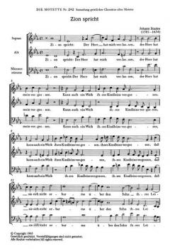 Zion spricht (J. Staden) 