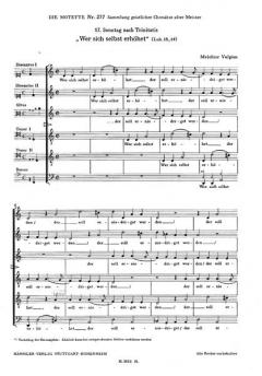 Wer sich selbst erhöhet (Melchior Vulpius) 