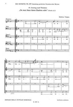 Da nun Jesus ihren Glauben sahe (Melchior Vulpius) 