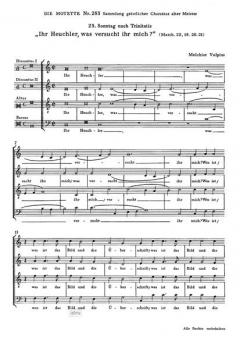 Ihr Heuchler, was versucht ihr (Melchior Vulpius) 