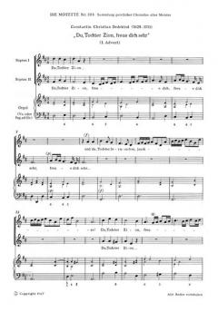 Du, Tochter Zion, freue dich (Constantin Christian Dedekind) 