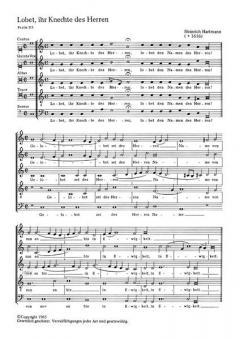 Lobet, ihr Knechte des Herren (Heinrich Hartmann) 